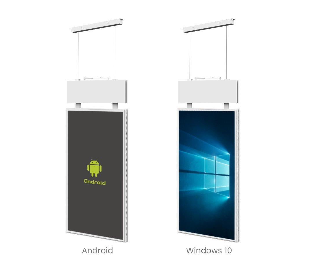 Double Sided Display - PIDISPLAY