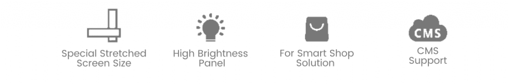 Indoor Stretched Bar Display 11