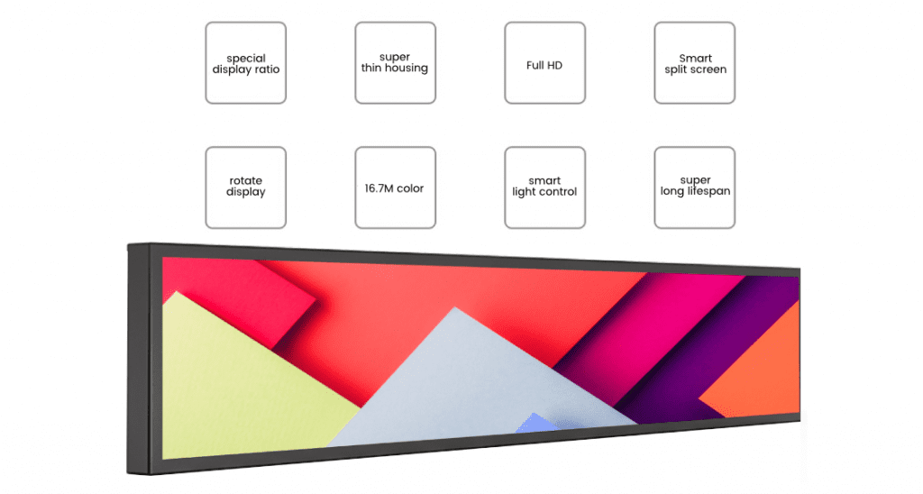 Indoor Stretched Bar Display 9