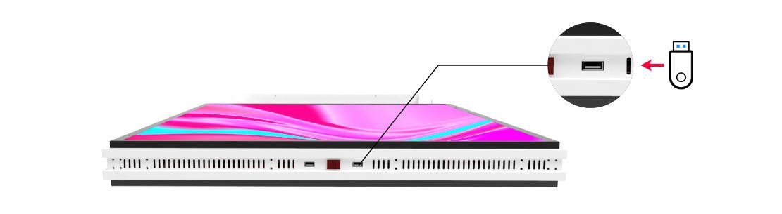 Double Sided Display 7