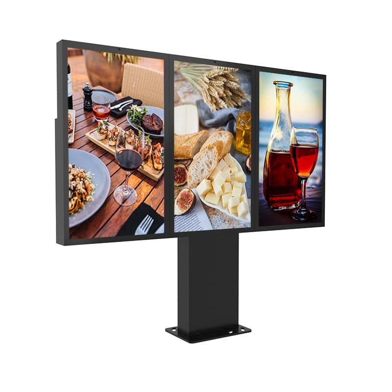 55 inch Triple Driving Thru Display 7