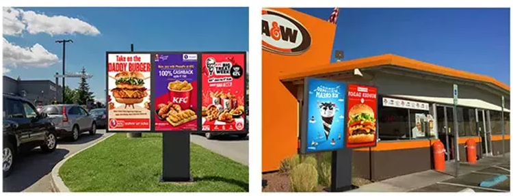 Drive Thru menu boards 17