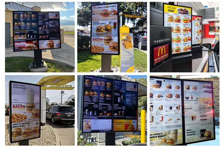 Drive Thru menu boards 13