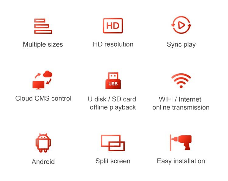 Indoor Stretched Bar Display 13